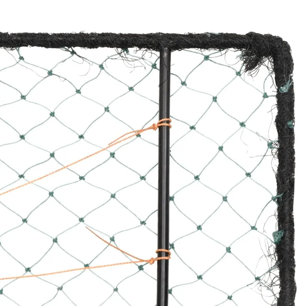 Bird Trap Steel Frame 34x32cm Foldable Polyethylene Mesh for Outdoor Garden Pest Control