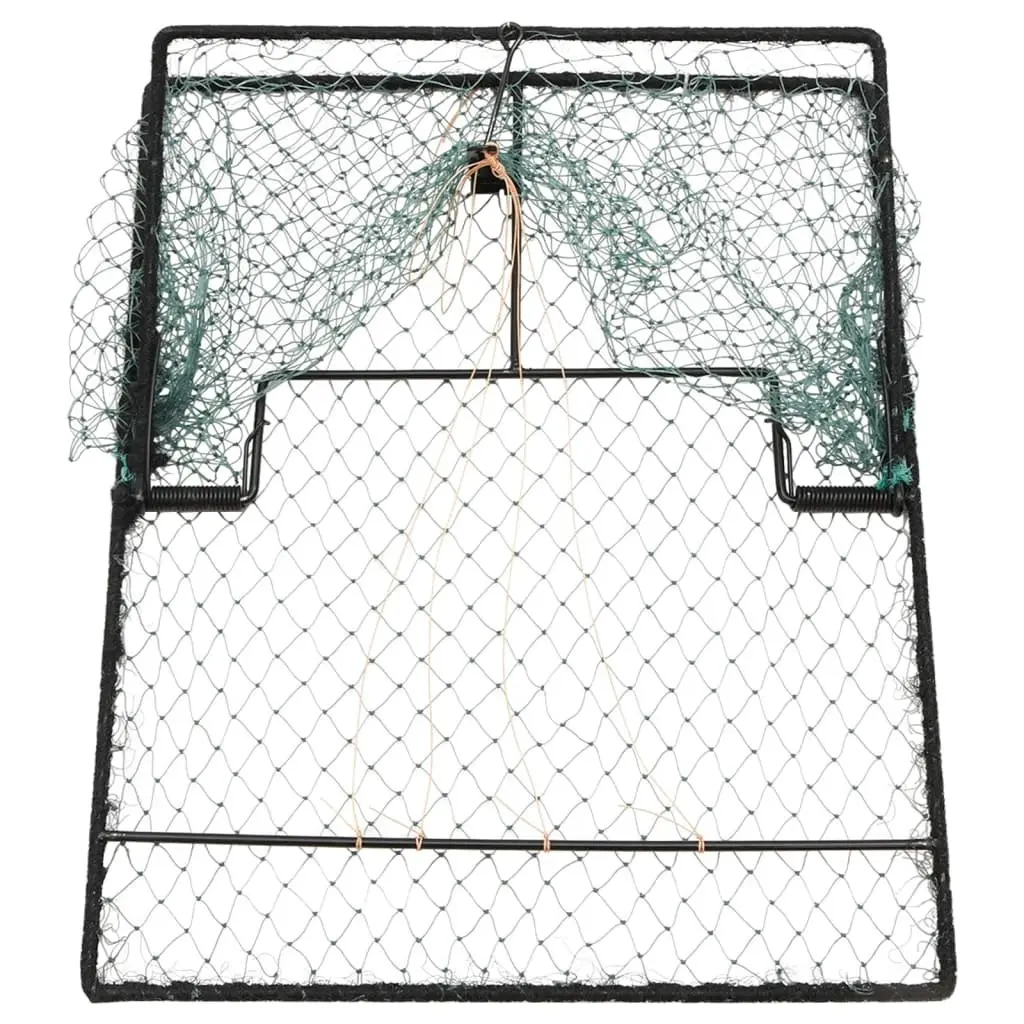 Bird Trap Reusable Humane Catching Net Cold Drawn Steel 50x40 cm Polyethylene Mesh