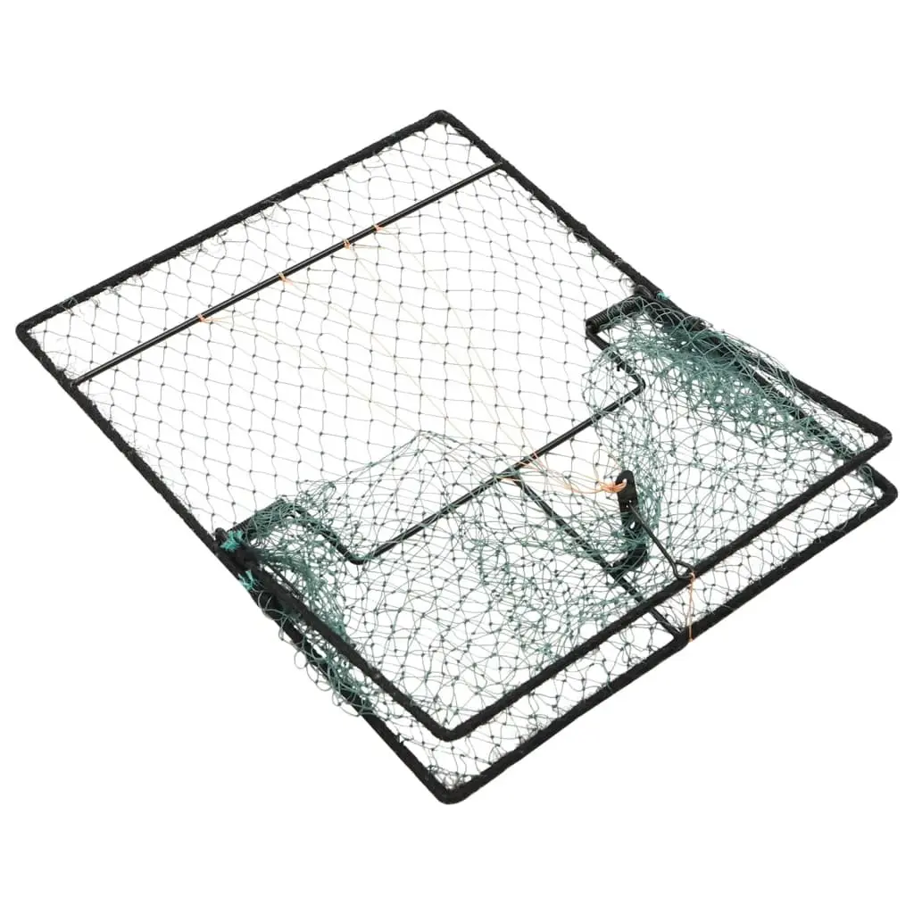 Bird Trap Reusable Humane Catching Net Cold Drawn Steel 50x40 cm Polyethylene Mesh