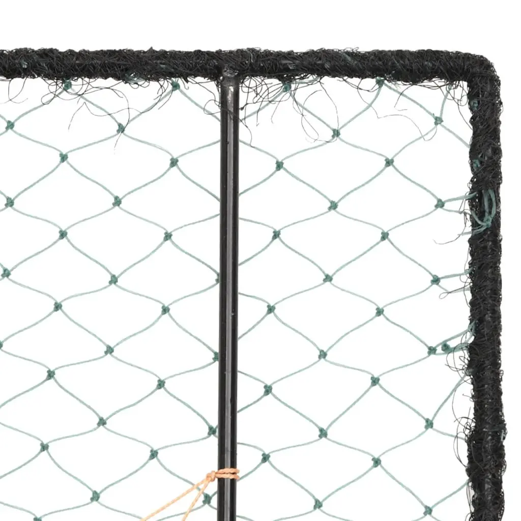 Bird Trap Reusable Humane Catching Net Cold Drawn Steel 50x40 cm Polyethylene Mesh