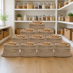 Practical Jute Sacks - Perfect for Garden and Home Use
