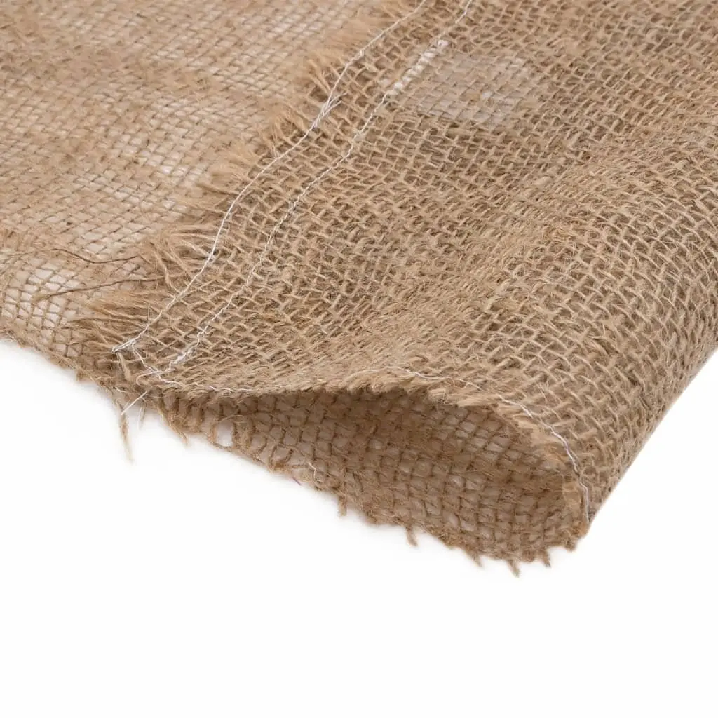 Jute Roll Natural Burlap 0.5m x 5m Craft Decor Wedding Party Home Garden