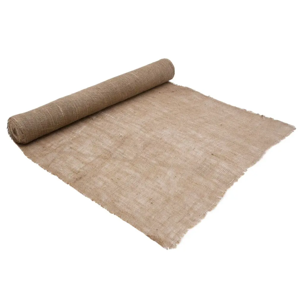 Jute Roll 1x5m Natural Burlap Hessian Runner Craft Decor Table Wedding Party