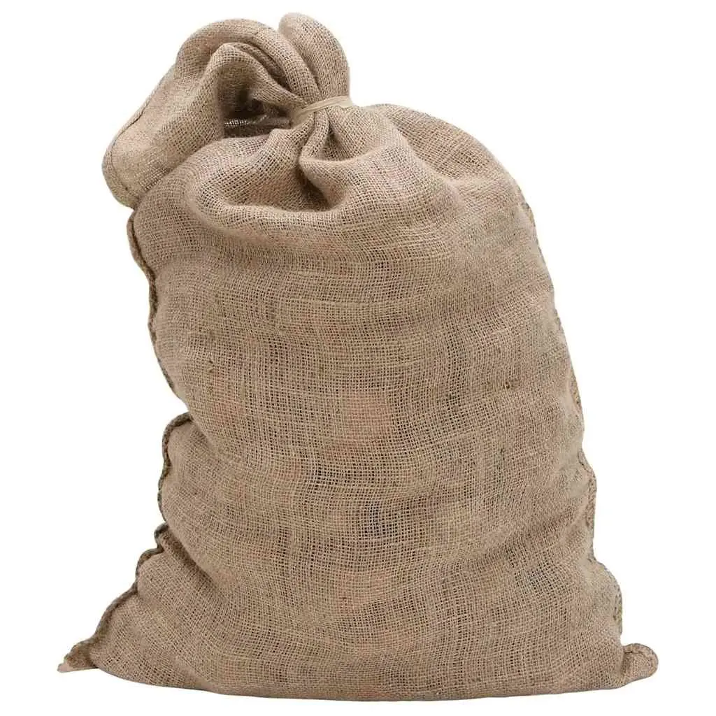 Jute Sacks Natural Burlap 60x105 cm Brown 30 Pieces