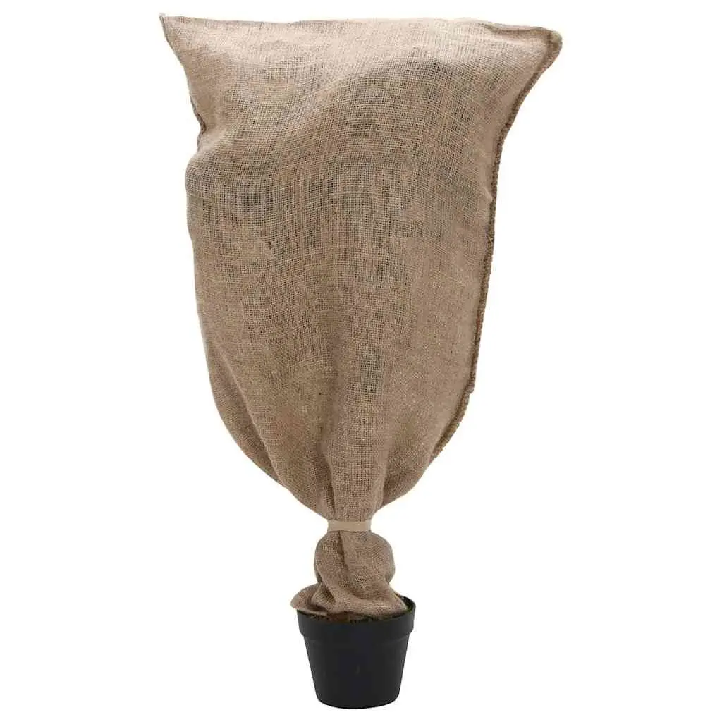 Jute Sacks Natural Burlap 60x105 cm Brown 30 Pieces
