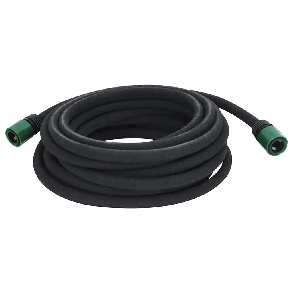 Garden Soaker Hose Drip Irrigation 10m Flexible Black Hose