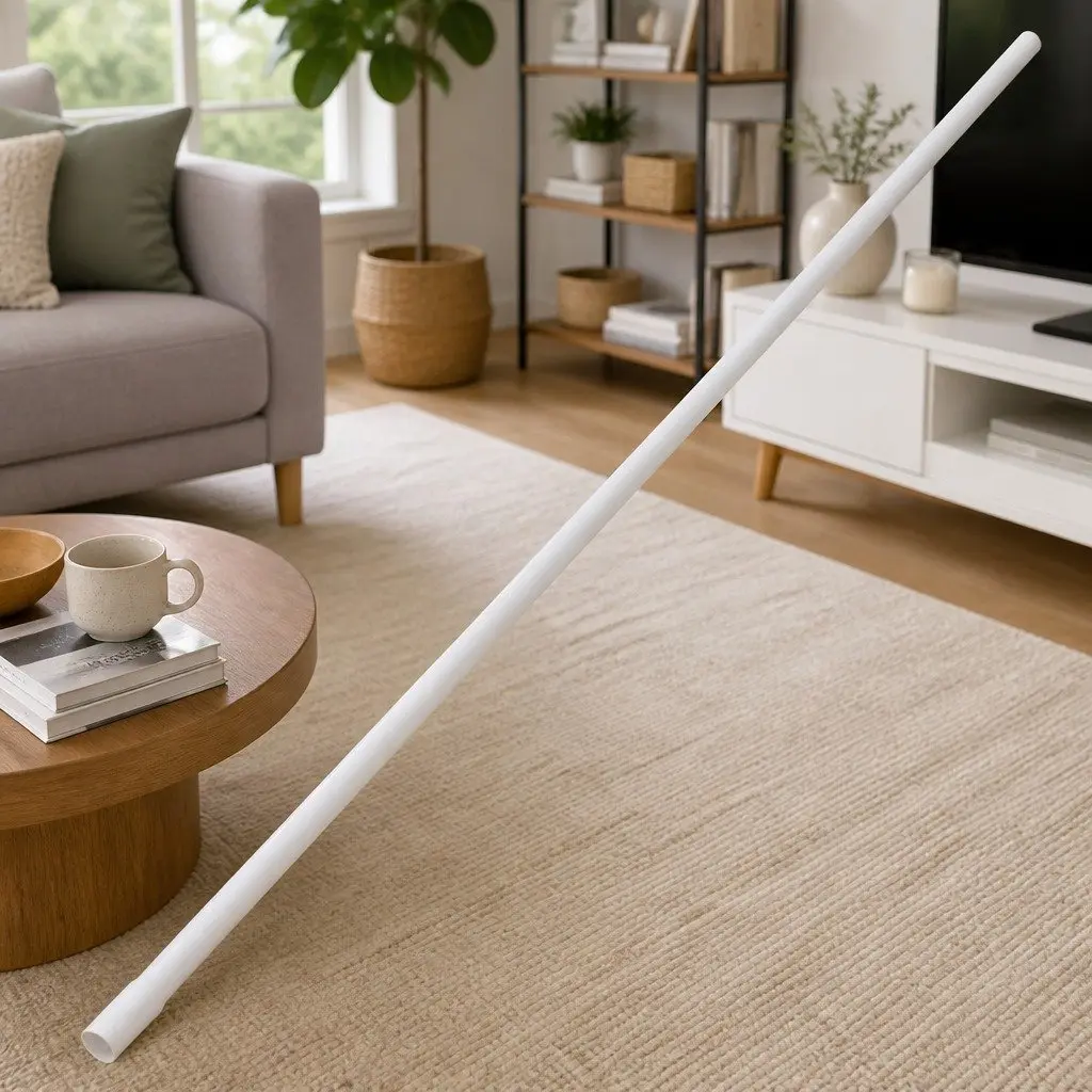Cable Management Trunking PVC White 30m Ø16mm Organiser for Home and Office