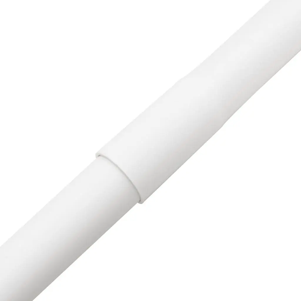Cable Trunking PVC Ø20mm 10m White Cord Cover Organizer Channel Management