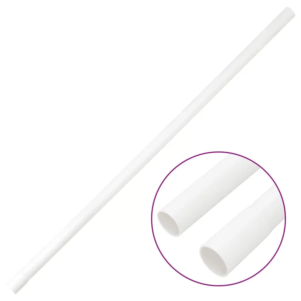Cable Trunking PVC 30m 20mm White Wire Concealer for Organising Cables in Home and Office