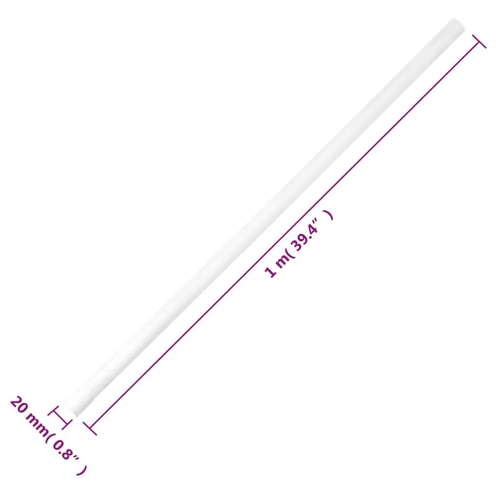 Cable Trunking PVC 30m 20mm White Wire Concealer for Organising Cables in Home and Office
