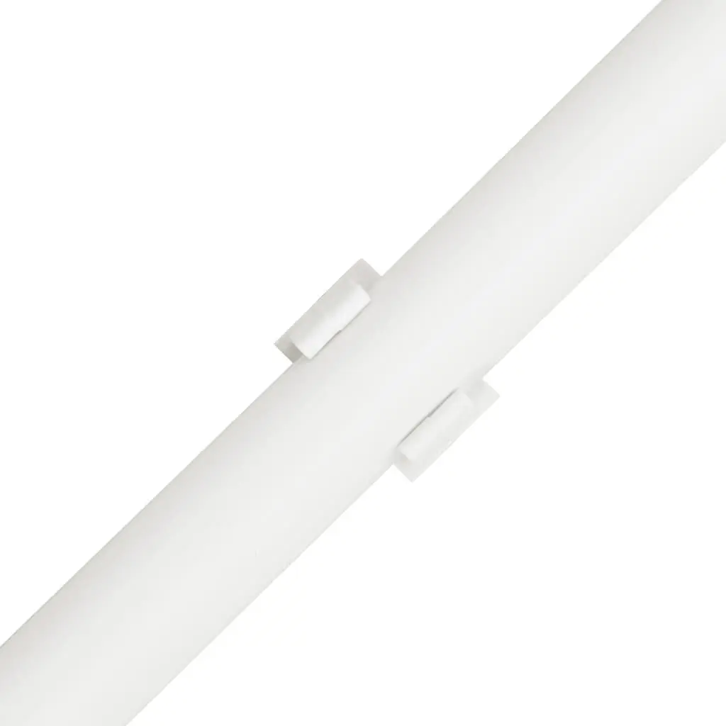 Cable Trunking PVC 20mm White 10m Cord Cover Clips