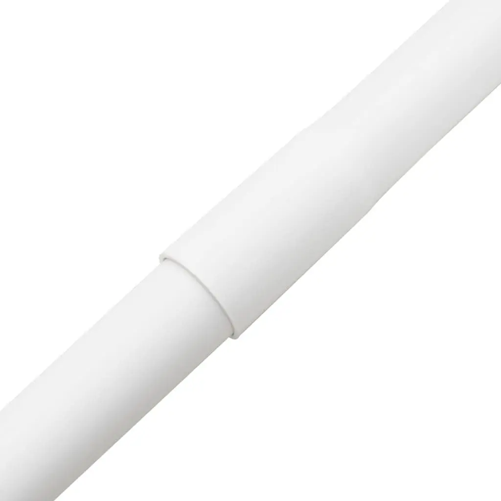 Cable Trunking PVC 20mm White Clip-On 30m Wire Management