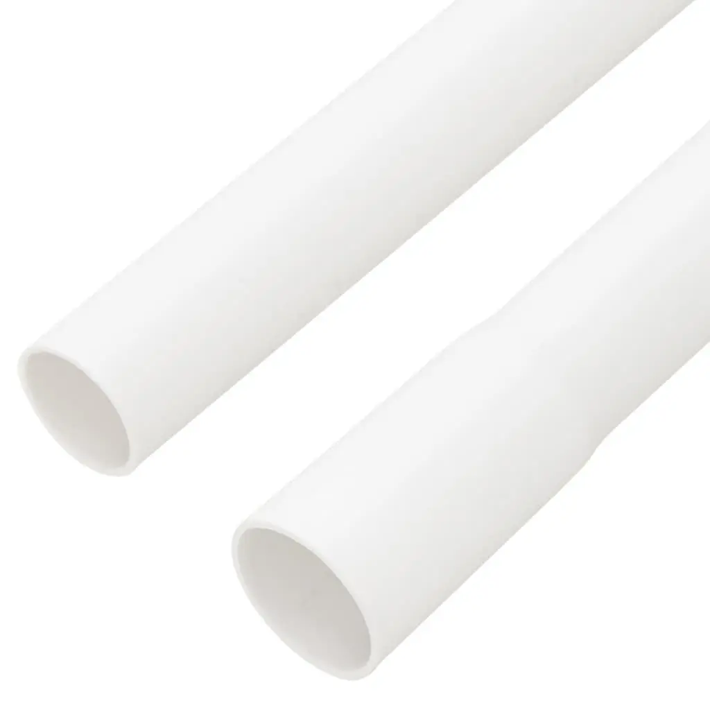 Cable Trunking PVC 20mm White Clip-On 30m Wire Management