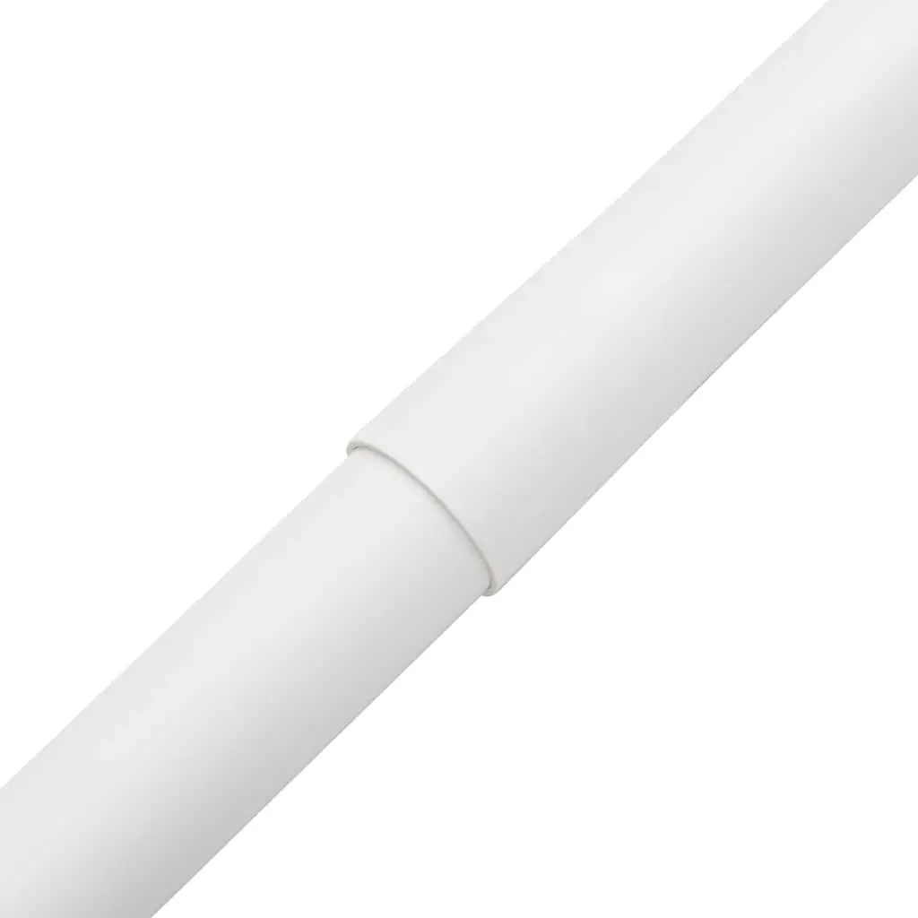 Cable Trunking PVC Ø30mm 10m White Cord Cover Concealer Management