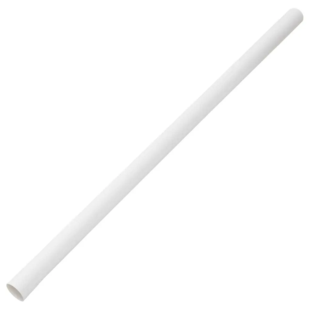 Cable Trunking PVC 30mm Diameter 30m White Cord Cover Organizer