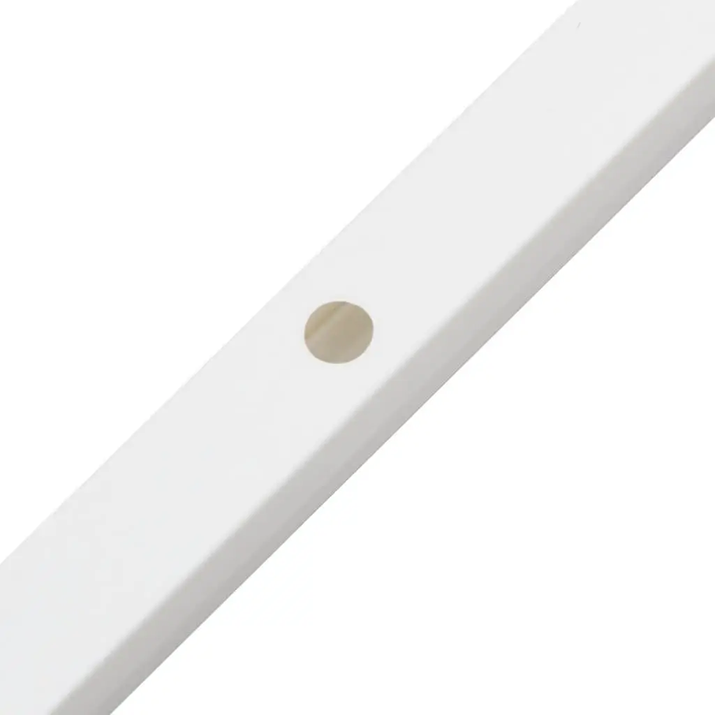Cable Trunking PVC White 10m 10x10mm Wire Management Channels