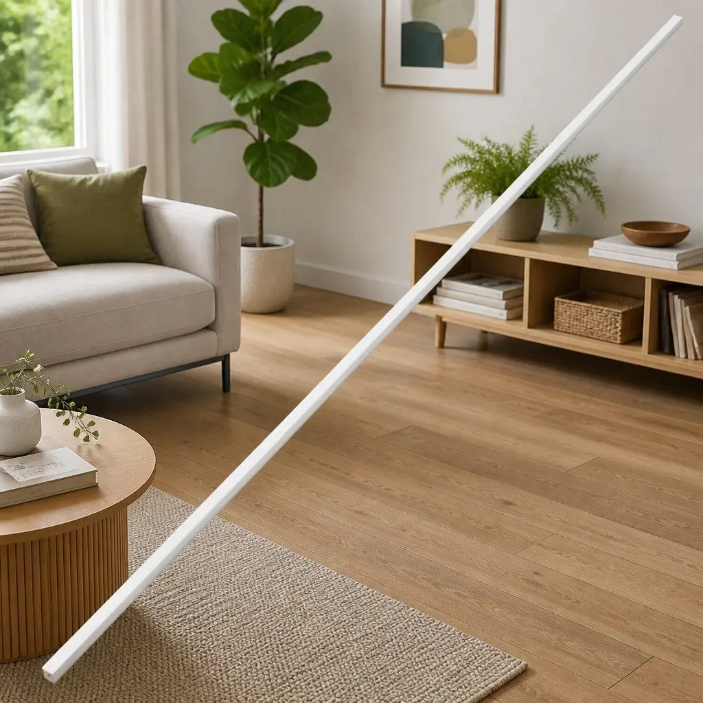 Cable Management Trunking PVC 30mm x 15mm White 10m Concealment System for Organising Cables
