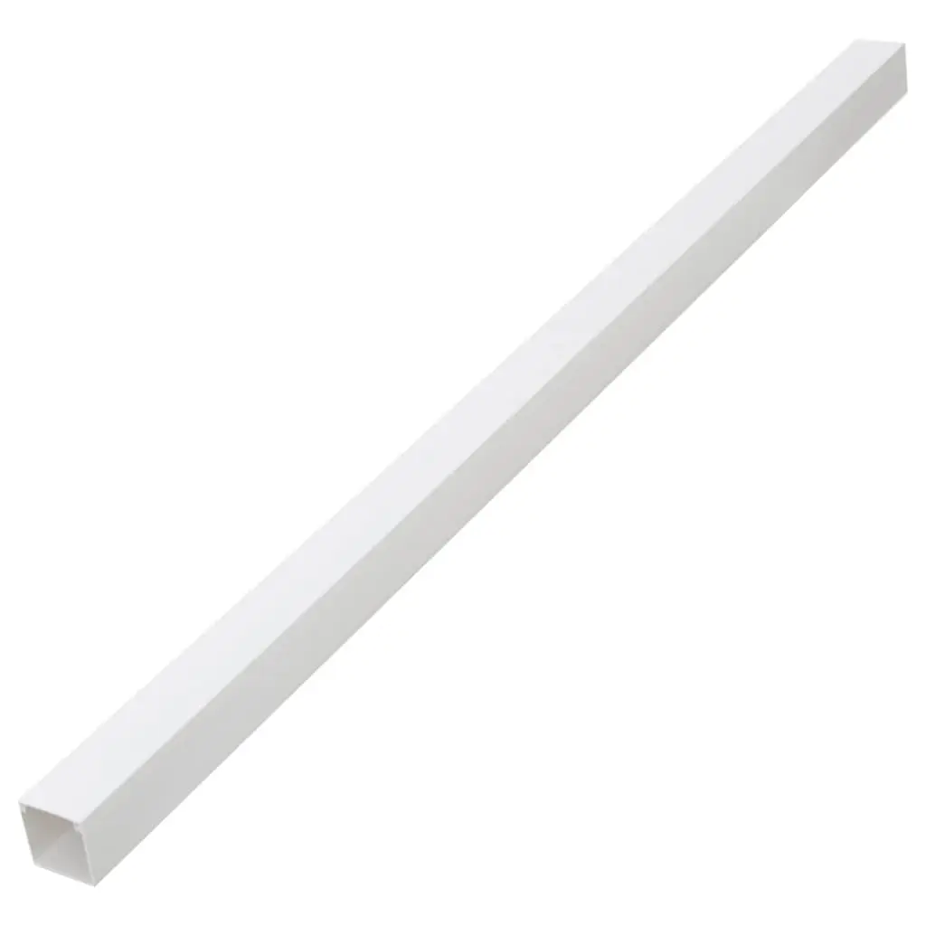Cable Trunking PVC White 60x40mm 10m Organizer Management System