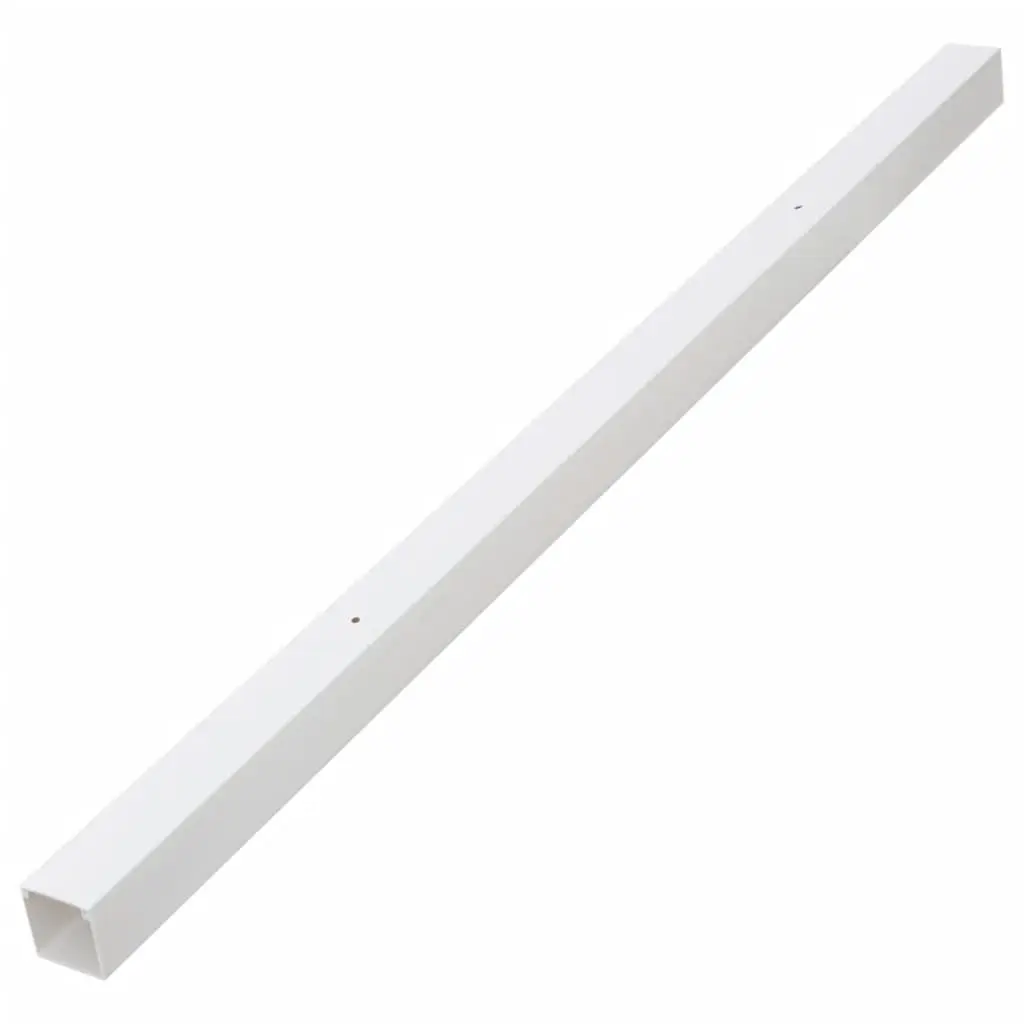 Cable Trunking PVC White 60x40mm 10m Organizer Management System