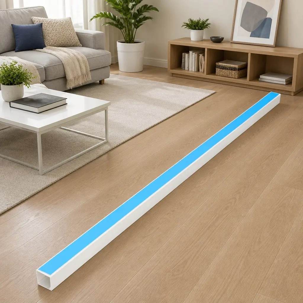 Cable Trunking Self-Adhesive PVC 25x16mm White 10m