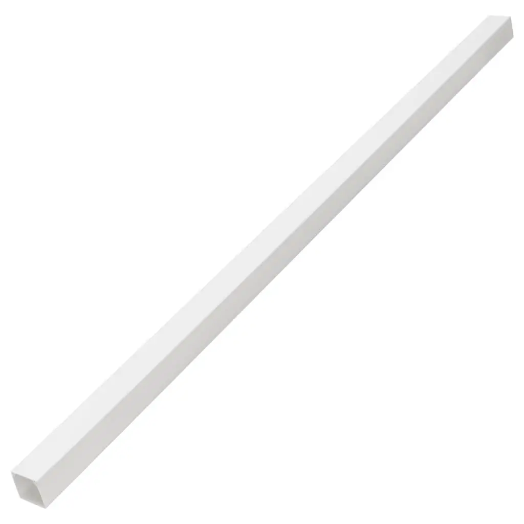 Cable Trunking Self-Adhesive PVC 25x16mm White 10m