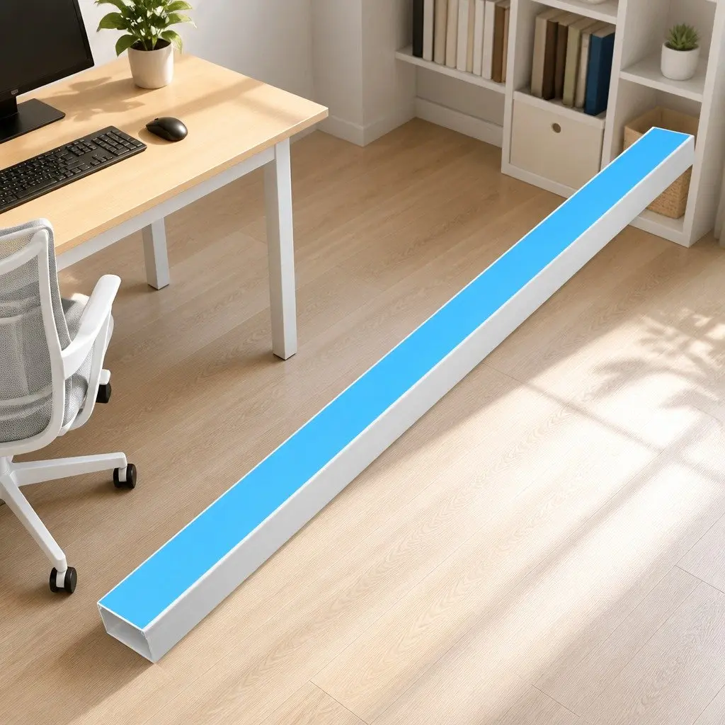 Cable Trunking Self-Adhesive PVC 100x60mm White 10m
