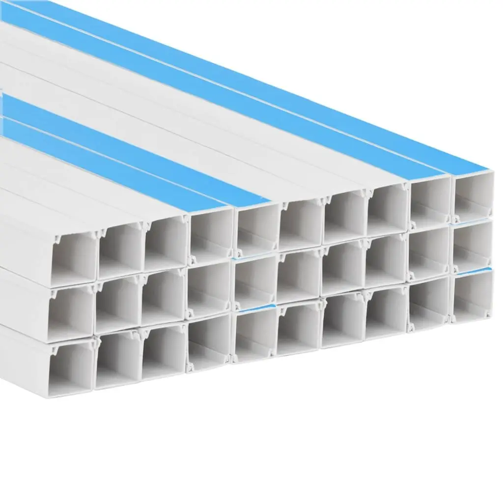 Cable Trunking Self-Adhesive PVC 40x25mm White 30m