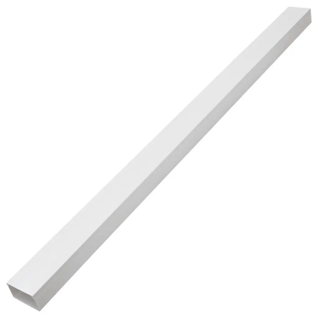 Cable Trunking Self-Adhesive PVC 60x40mm White 30m