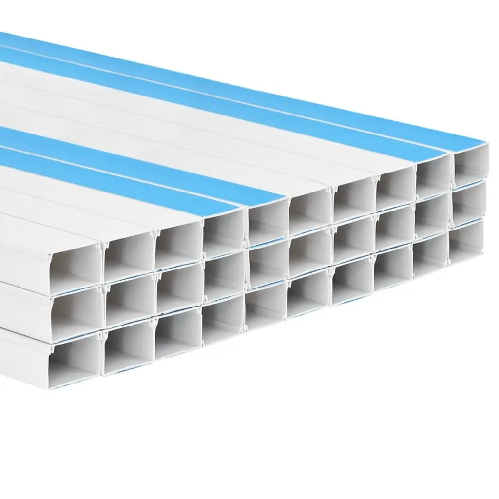 Cable Trunking Self-Adhesive PVC 60x40mm White 30m