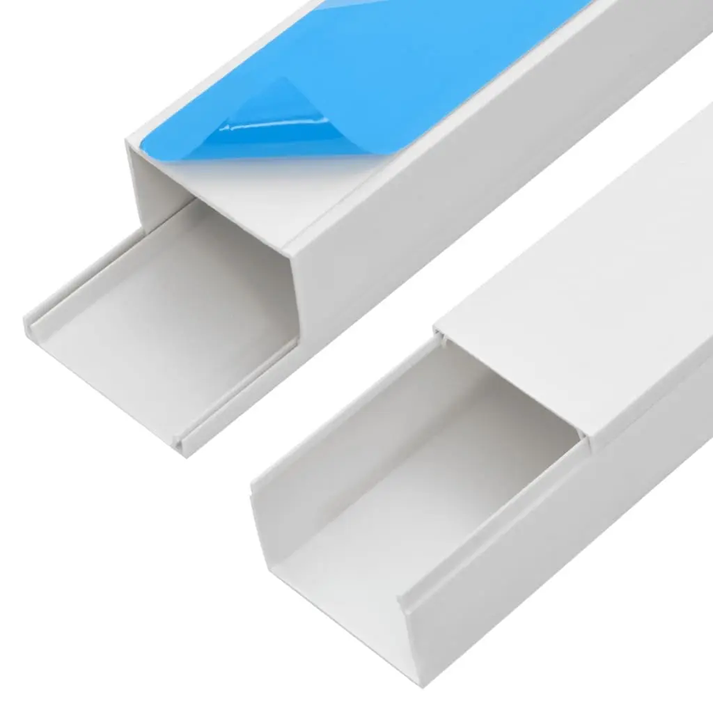 Cable Trunking Self-Adhesive PVC 60x40mm White 30m
