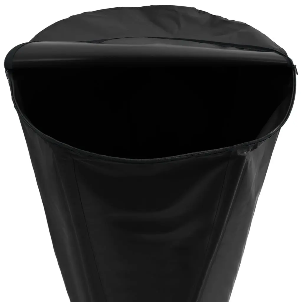 Water Tank PVC Foldable 500L Collapsible Rainwater Storage Black