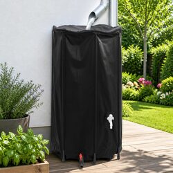 Practical 380L Collapsible Water Tank for Gardens