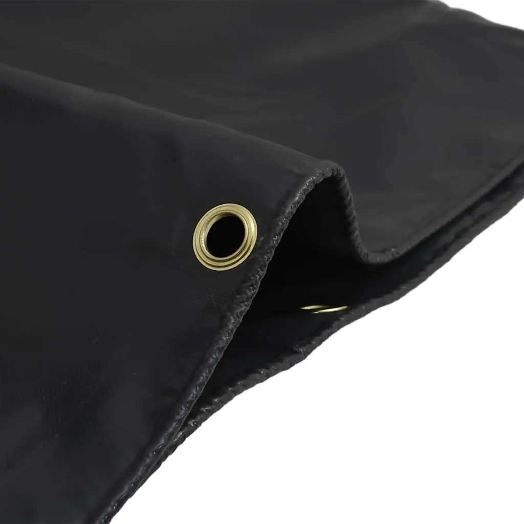 Tarpaulin Cover Heavy Duty Canvas with PVC Coating 2x3m Anthracite Water Resistant for Outdoor Furniture Protection