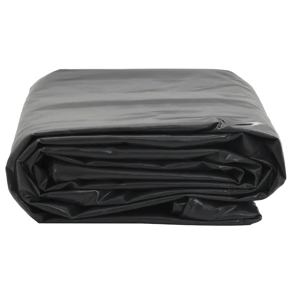 Heavy-Duty Tarpaulin PVC Coated 3x3m Anthracite Water-Resistant UV Protection