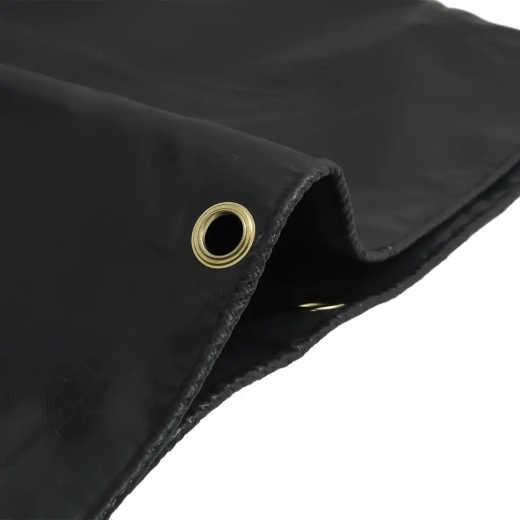 Tarpaulin Heavy Duty Water Resistant Anthracite Cover 3x4 m for Outdoor Furniture Protection