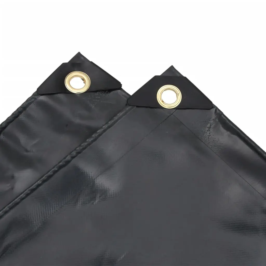 Tarpaulin Heavy Duty Water Resistant Anthracite Cover 3x4 m for Outdoor Furniture Protection
