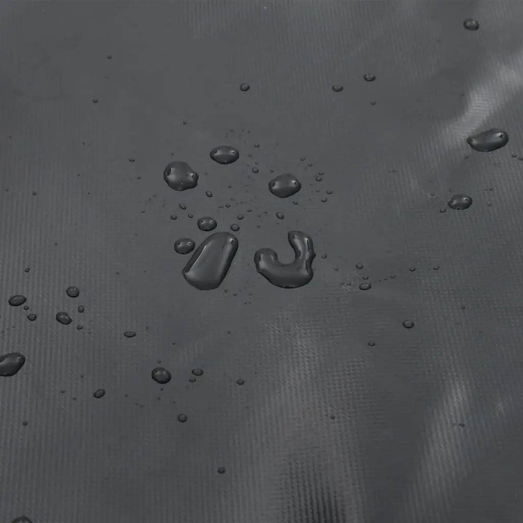 Tarpaulin Heavy Duty Water Resistant Anthracite Cover 3x4 m for Outdoor Furniture Protection