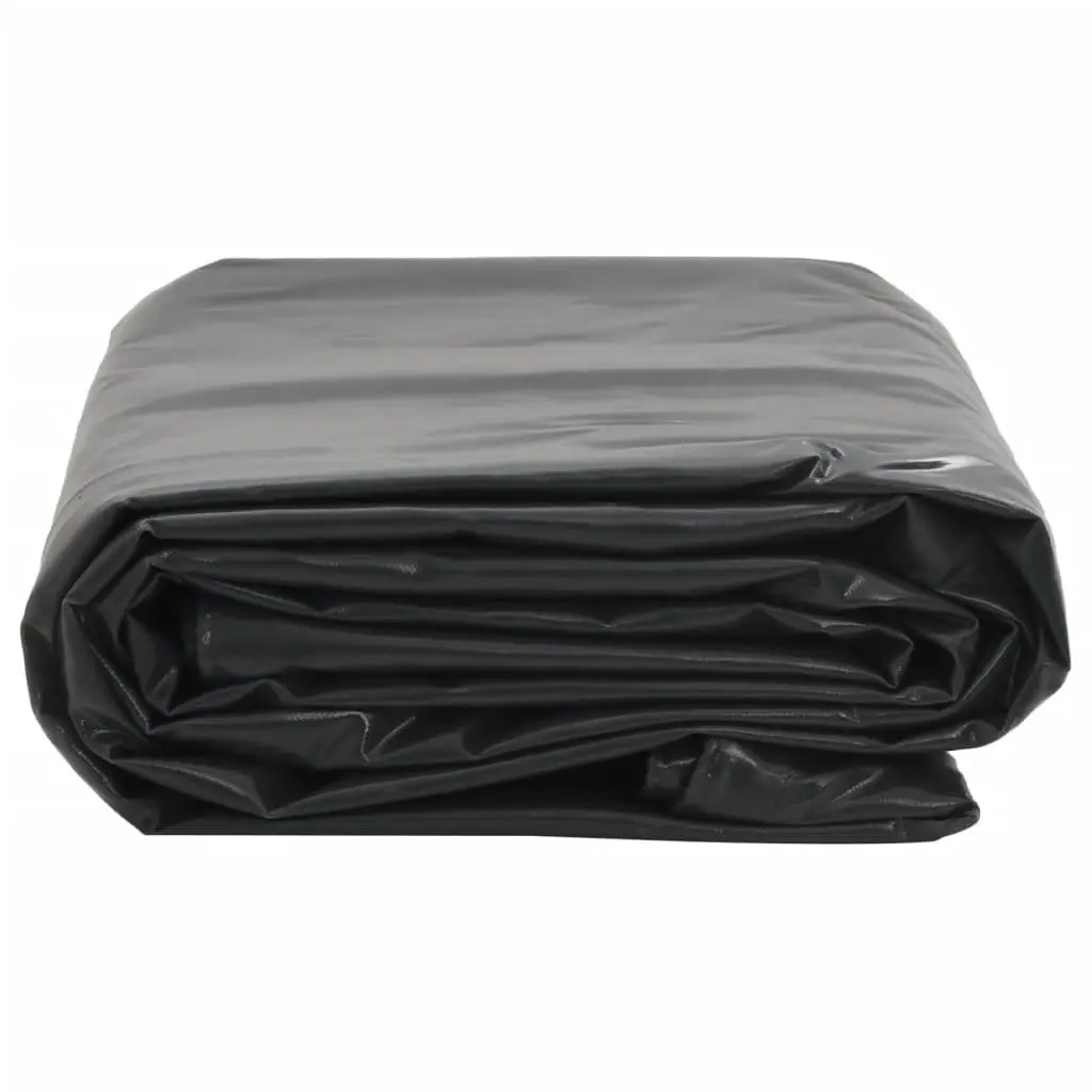 Heavy Duty Tarpaulin Waterproof 4x4m Anthracite UV Resistant Tear Resistant Cover for Garden Furniture Equipment and Temporary Shelter