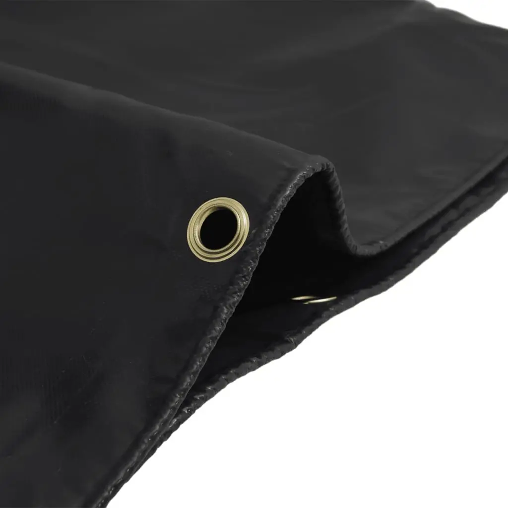 Heavy Duty Tarpaulin Cover Waterproof 2.5x3.5m Anthracite Mould Resistant UV Resistant For Garden Furniture Trailers Boats
