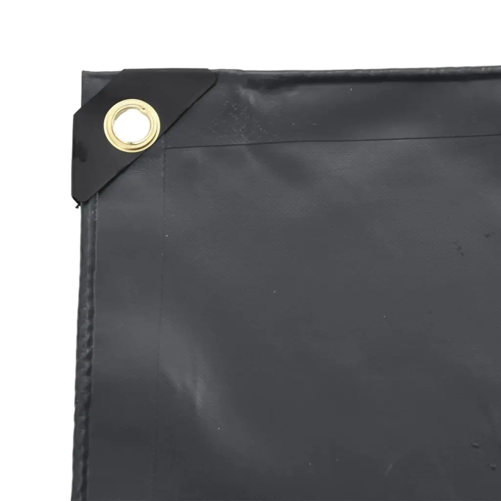 Heavy Duty Tarpaulin Cover Waterproof 2.5x3.5m Anthracite Mould Resistant UV Resistant For Garden Furniture Trailers Boats