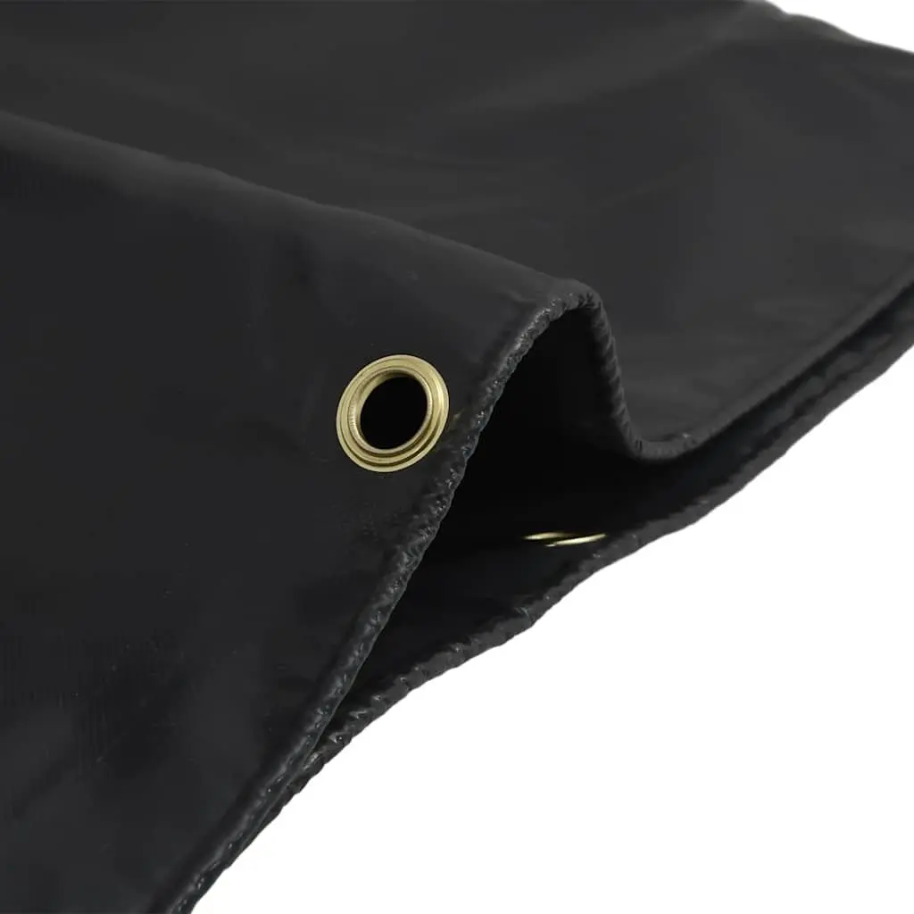 Heavy Duty Waterproof Tarpaulin UV Resistant 6x8 m Anthracite Cover for Outdoor Furniture and Garden Protection