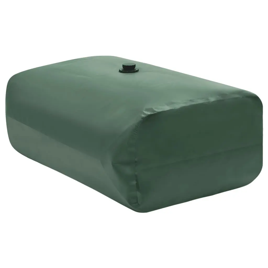 Water Tank PVC Foldable 1500L Green