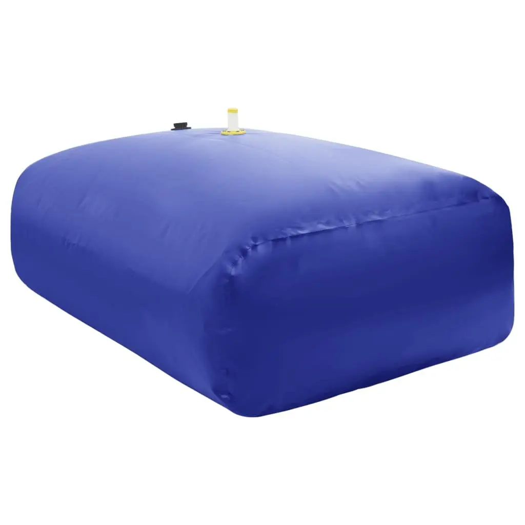 Foldable 3000L Water Tank Blue PVC for Garden Storage and Rainwater Collection
