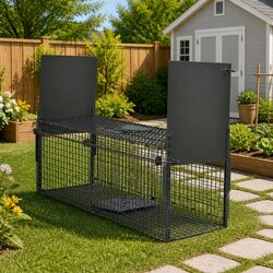 Practical Live Animal Trap for Home and Garden Use
