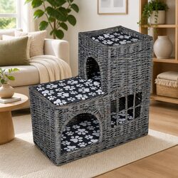 Cat House for Indoor and Outdoor Use