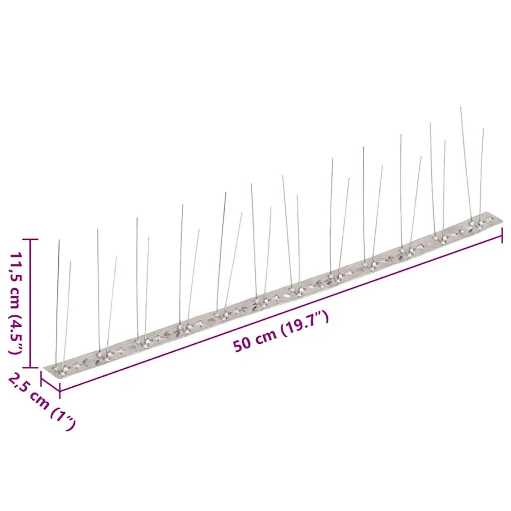 Bird Spikes for Home and Garden Pest Control