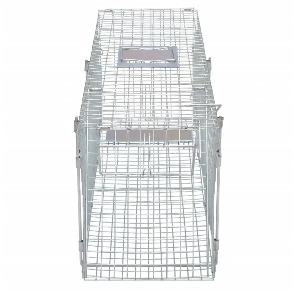 Live Trap Wire Mesh 100cm Single Door Galvanised