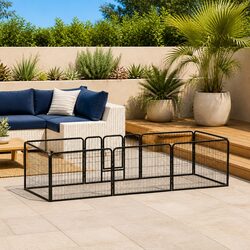 Ideal 8-Panel Dog Playpen for Safe Training at Home