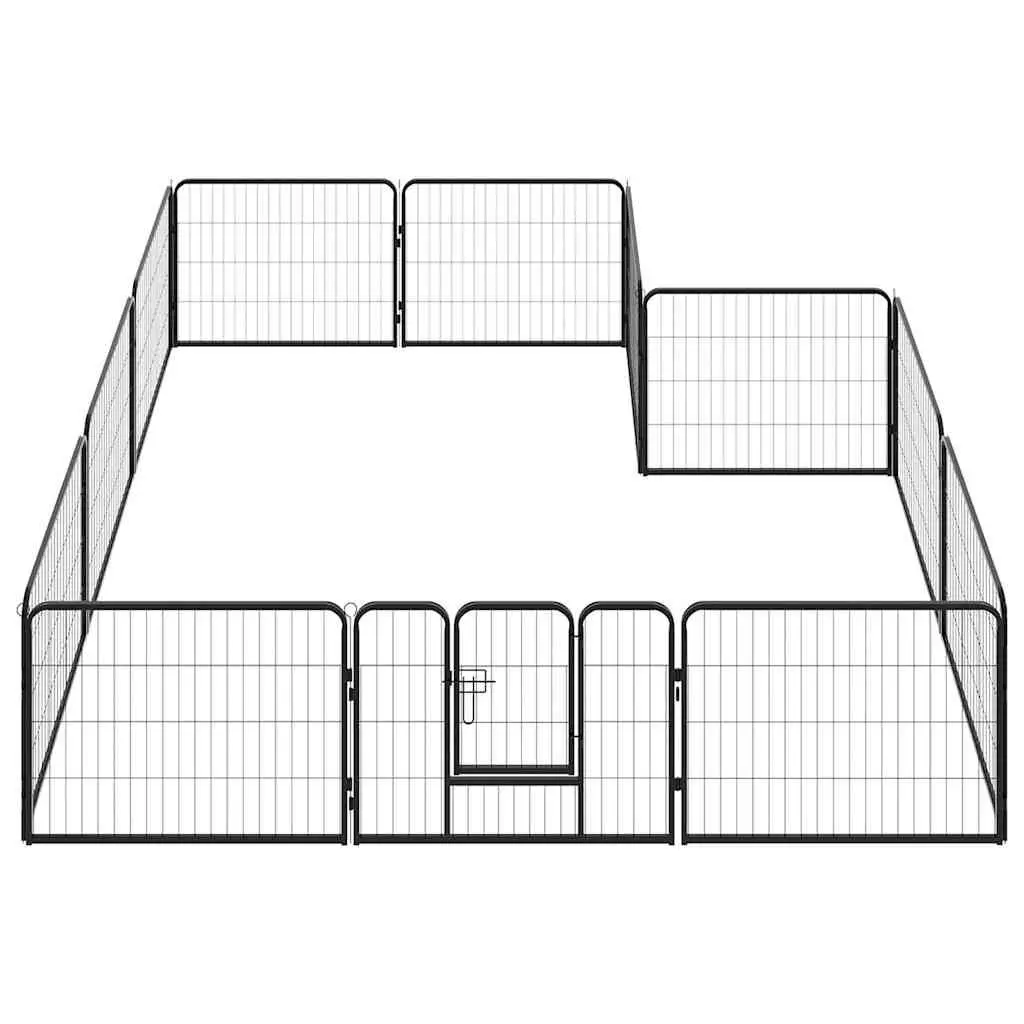 12-Panel Pet Playpen for Home Use