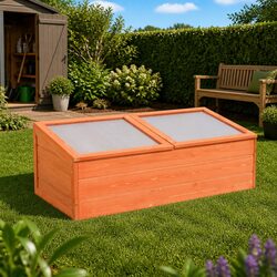 Wooden Greenhouse for Practical Gardening Use